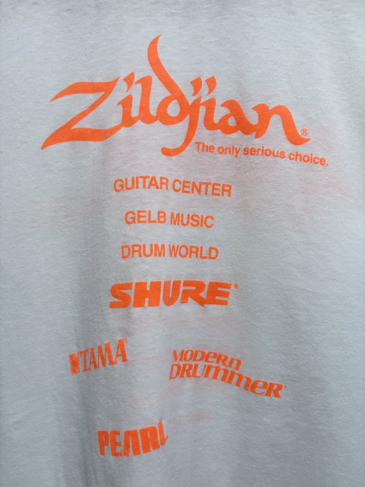 Band Tees Vintage 90's Avedis Zildjian - Day in San Francisco T-Shirt Size US M / EU 48-50 / 2 - 6 Thumbnail