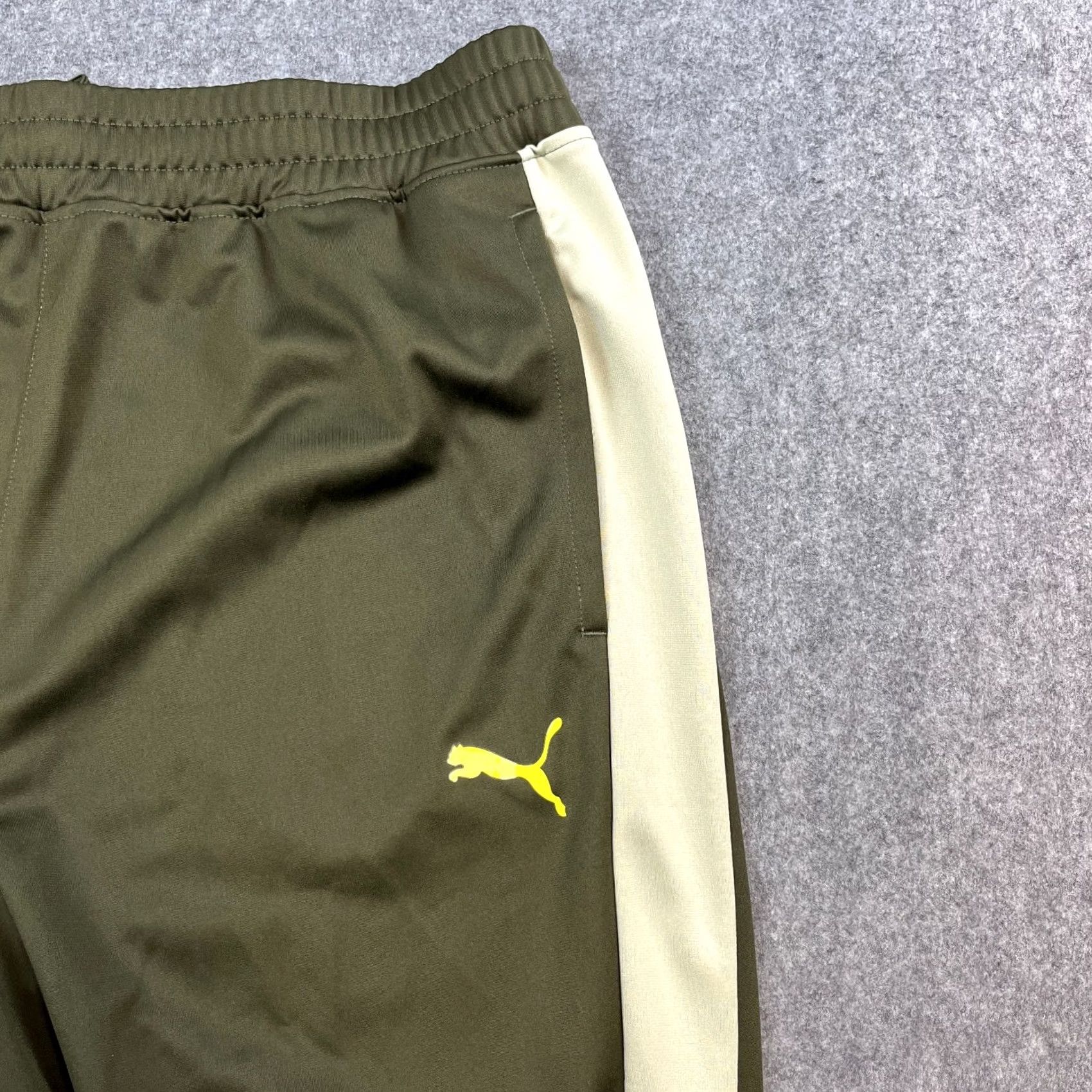 Puma PUMA Mens Tracksuit Bottoms Sweat Joggers Green XL Drycell Woven Trousers Pockets Regular Comfortable Casual Gym & Training Mens Size 46R - 7 Thumbnail