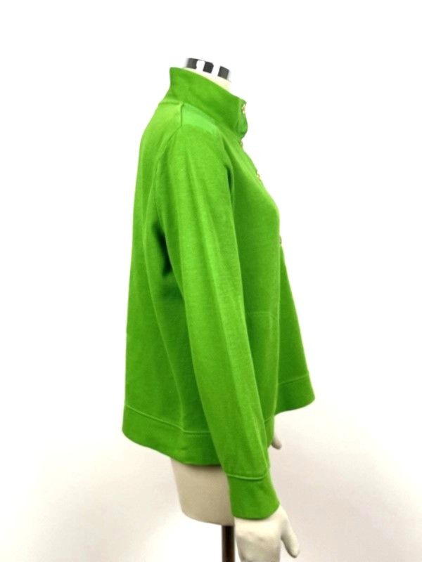 Lauren Ralph Lauren Maglione Ralph Lauren Verde Cotone Donna M Size M / US 6-8 / IT 42-44 - 7 Thumbnail