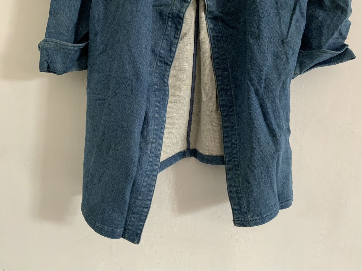 Denime Cecil Mcbee Indigo Denim Cardigan Size US M / EU 48-50 / 2 - 6 Thumbnail