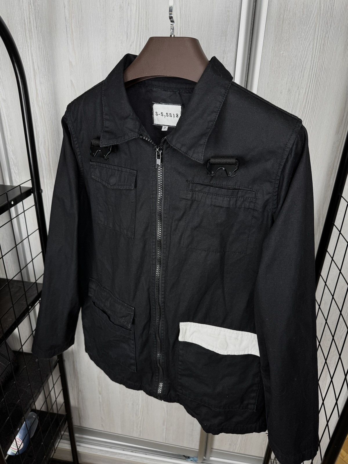 Other Sol-Sol South African brand black jacket with white pocket M Size US M / EU 48-50 / 2 - 6 Thumbnail