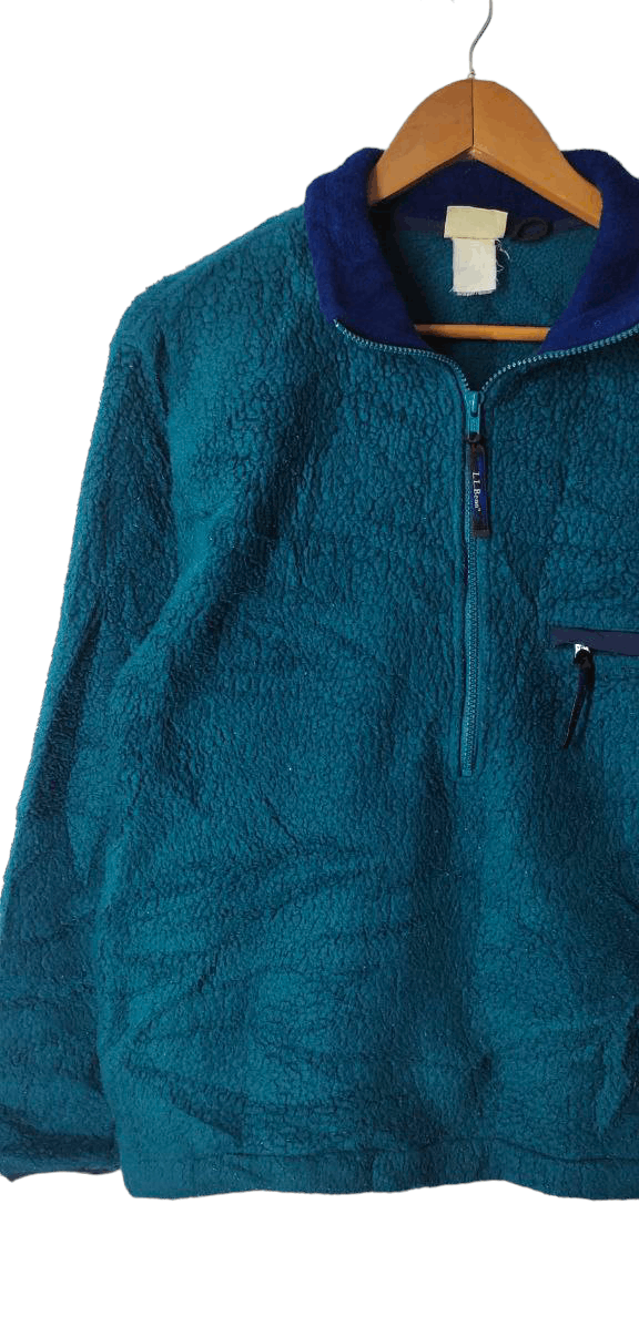 L.L. Bean LL.BEAN PULLOVER HALF ZIPPER FLEECE JACKET Size US M / EU 48-50 / 2 - 7 Thumbnail