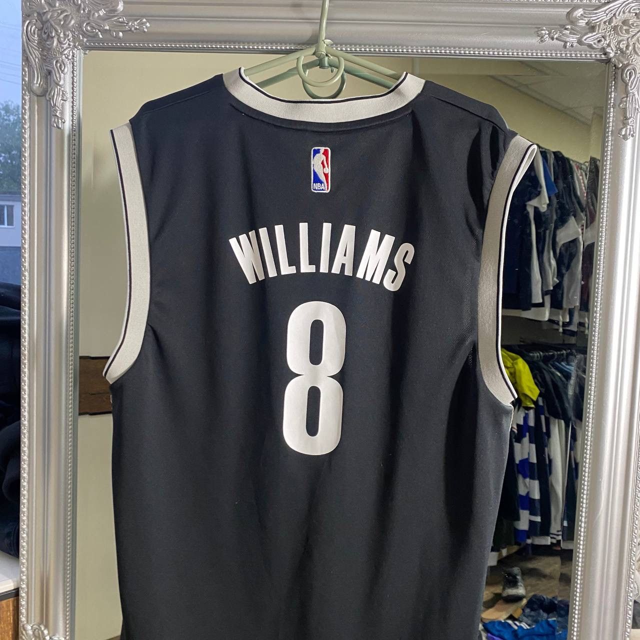 Adidas Brooklyn Nets 2013 Basketball Jersey Adidas NBA WILLIAMS #8 Size US M / EU 48-50 / 2 - 2 Thumbnail