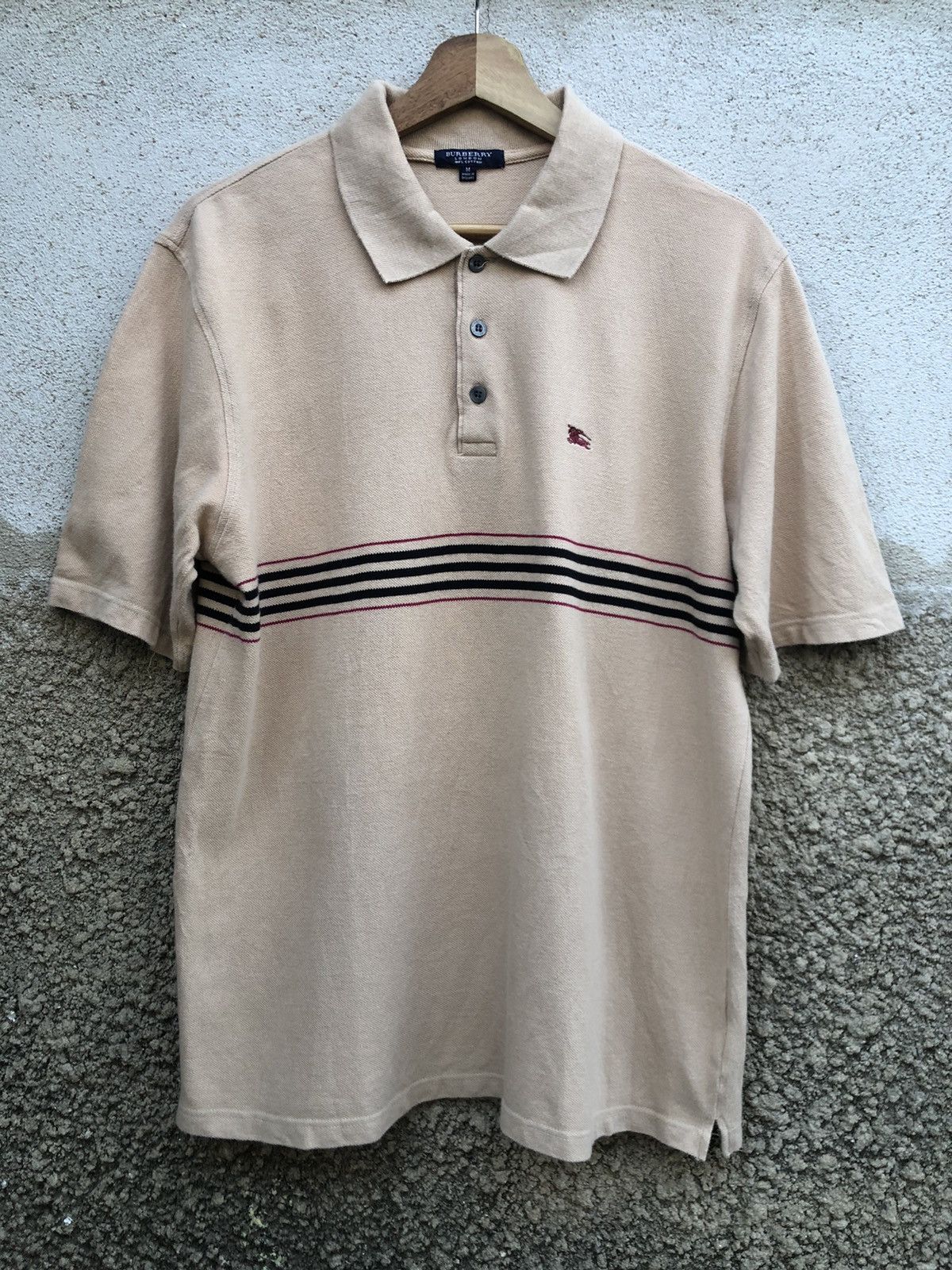 Burberry London Polo Shirt Burberry London Polo-Tee Made In England/Uk