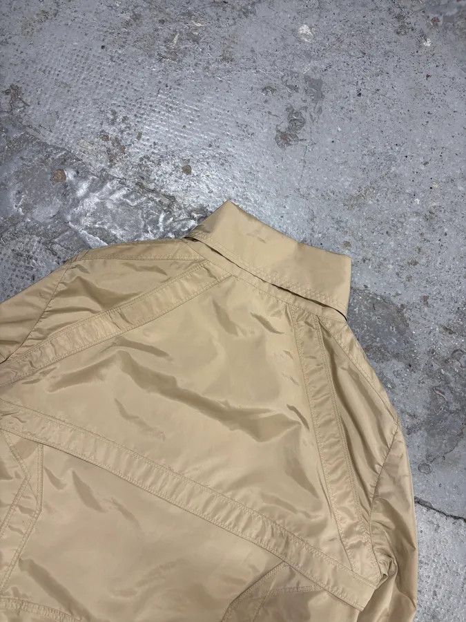 Gucci SS2004 Gucci Beige Cropped Nylon Jacket Size S / US 4 / IT 40 - 6 Thumbnail