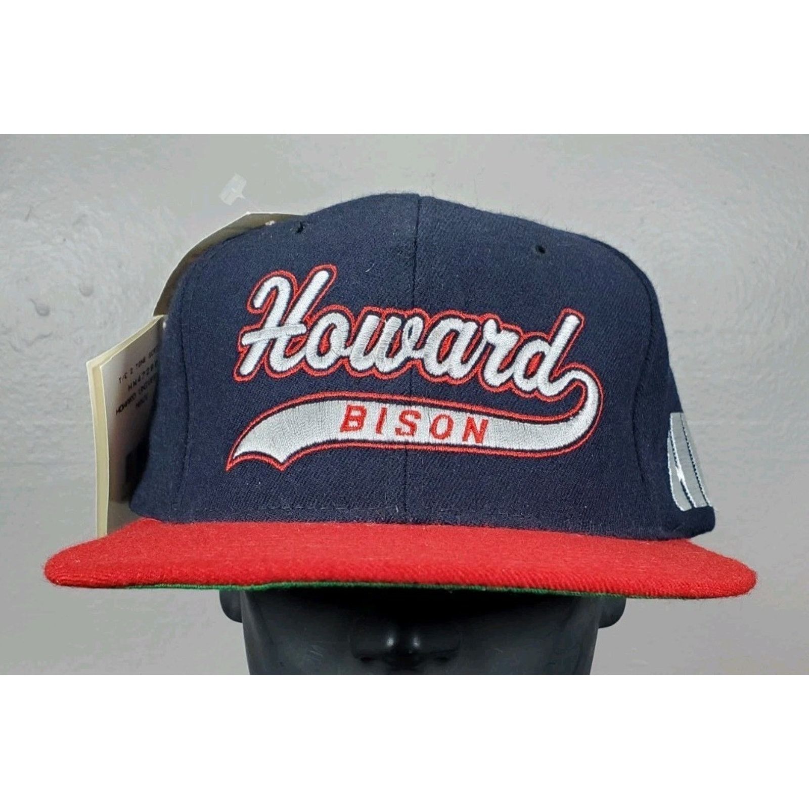 NCAA × Starter × Vintage HU Howard Bison Starter Script Hat HBCU Wool Snapback Cap Size ONE SIZE - 1 Thumbnail