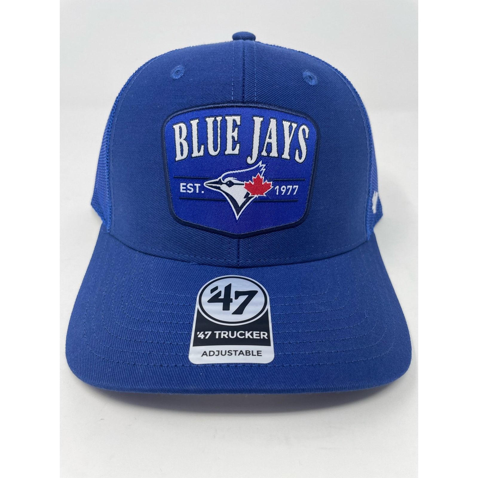 47 Brand Toronto Blue Jays 47 Hat Blue Adjustable Snapback Trucker Size ONE SIZE - 3 Thumbnail
