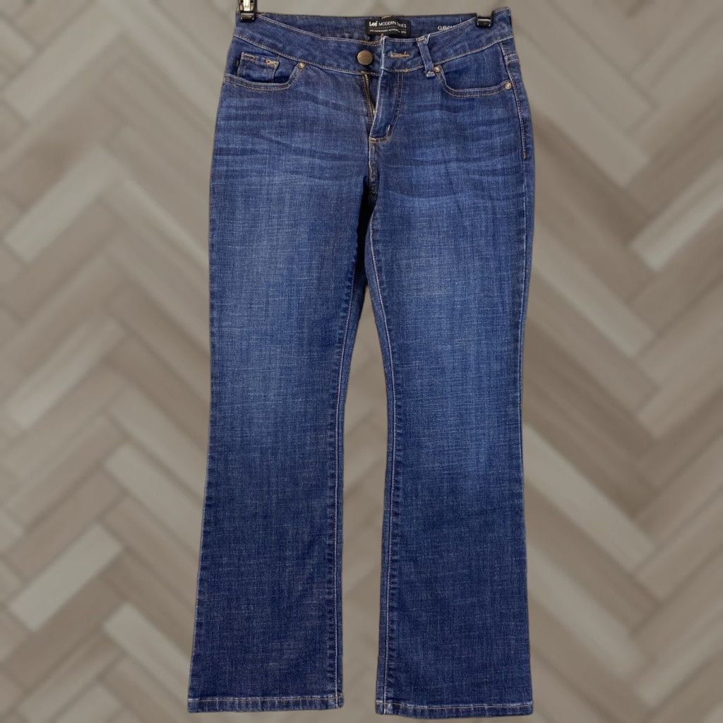 Lee Lucky Brand Jeans Womens Jeans Skinny Blue 2/26 Premium Denim 2 Regular Cotton Blend 5-Pocket Retro 90s 80s Belt Loops Womens Size 26" / US 2 / IT 38 - 1 Thumbnail