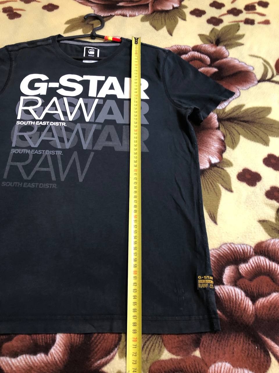 G-Star G-Star Raw Black Stitched Graphic T-Shirt Tee Size US M / EU 48-50 / 2 - 14 Thumbnail