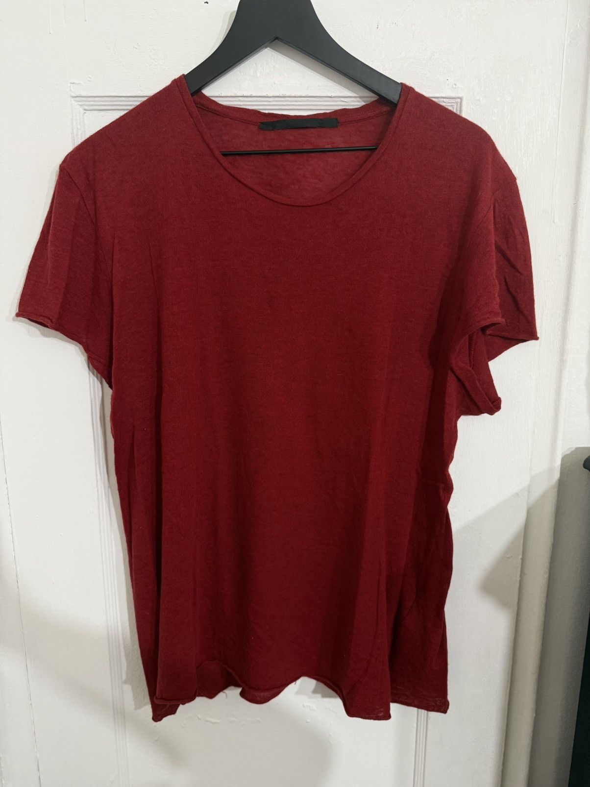 Haider Ackermann Raw Edge Knit T Shirt *Rare* Size US L / EU 52-54 / 3 - 1 Thumbnail
