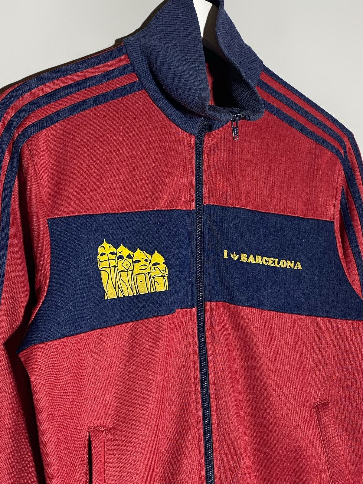 Adidas Vintage Adidas FC Barcelona 2006/07 Full Zip Track Jacket Size US S / EU 44-46 / 1 - 3 Thumbnail