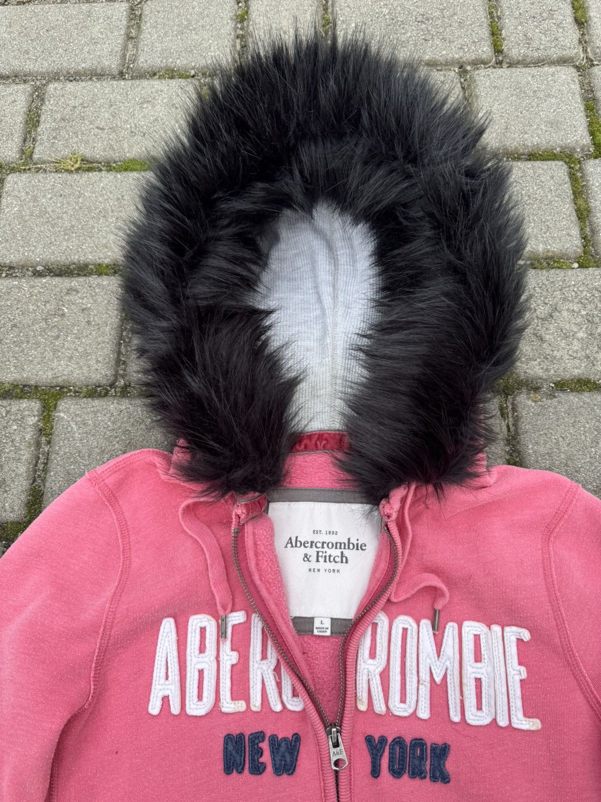 Abercrombie & Fitch Abercrombie & Fitch fur Zip Hoodie if six was nine Style Size L / US 10 / IT 46 - 8 Thumbnail