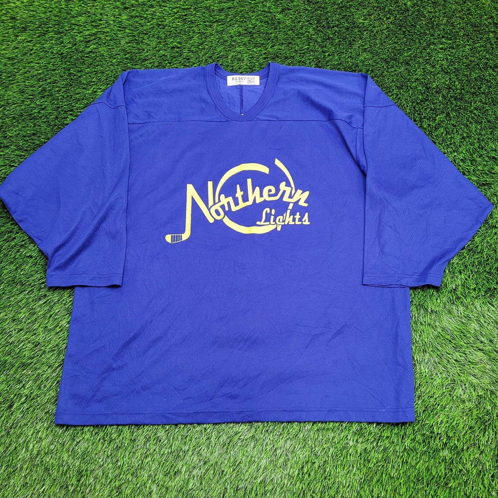 Ccm VTG Northern Light CCM Hockey Jersey Shirt 3XL 28x31 Blue Size US XXL / EU 58 / 5 - 1 Thumbnail