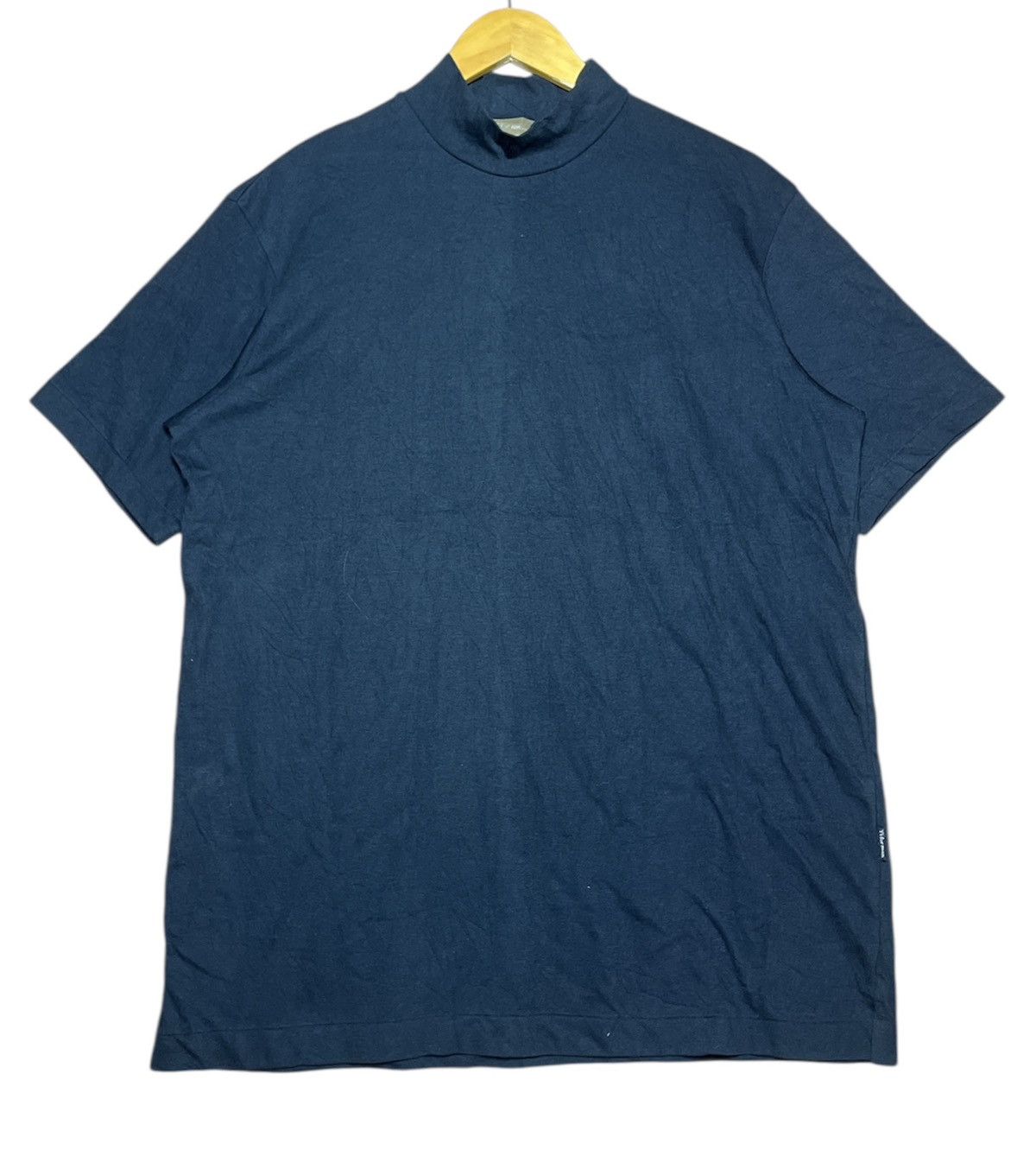 Yohji Yamamoto Vintage Y’s Yohji Yamamoto Mock Neck T-Shirt Size US L / EU 52-54 / 3 - 1 Thumbnail