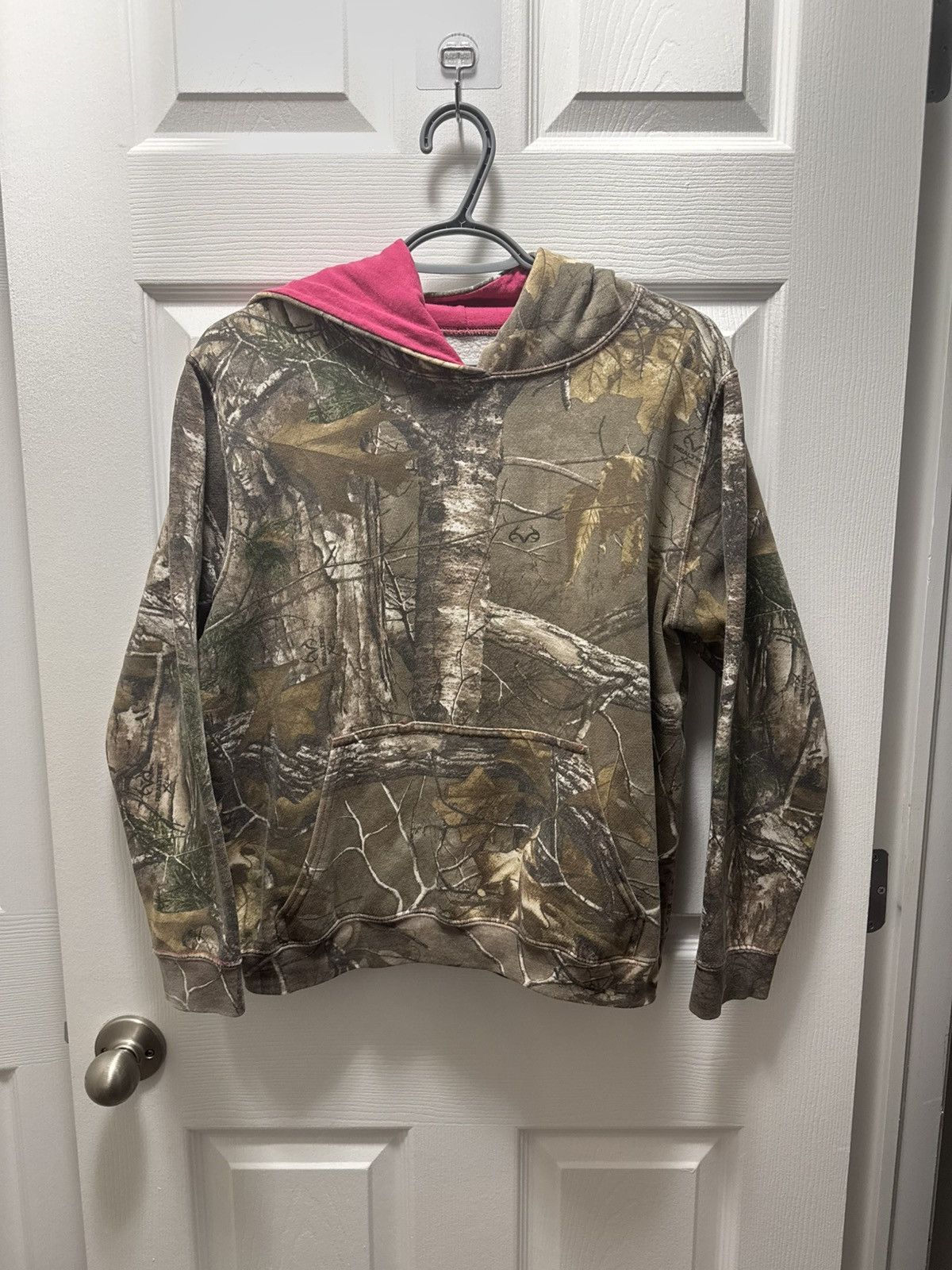 Realtree Realtree Real Tree Pink Hood Hoodie Pull Over Hunting Size US M / EU 48-50 / 2 - 1 Thumbnail