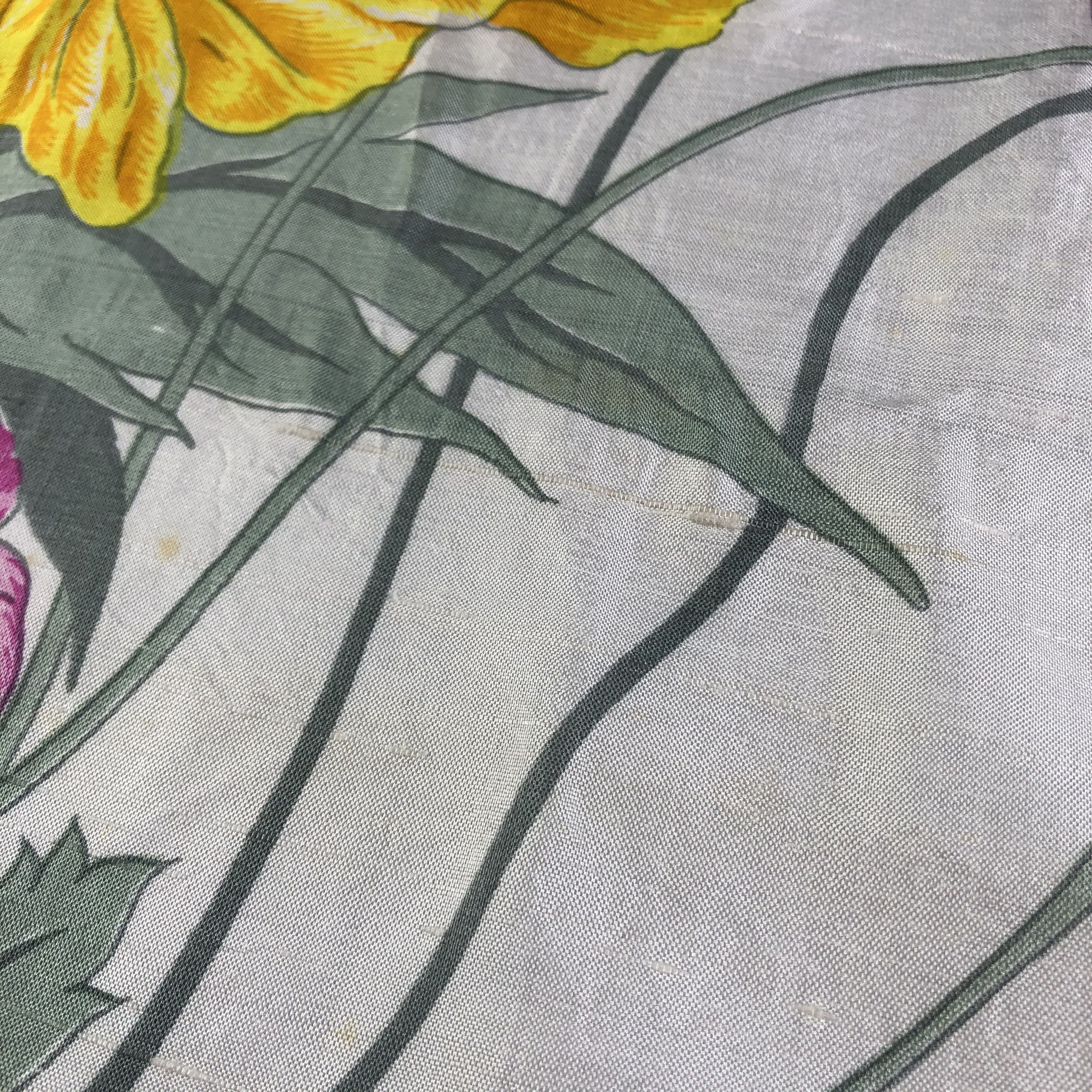 Vintage Vintage Silk Scarf Size ONE SIZE - 6 Thumbnail