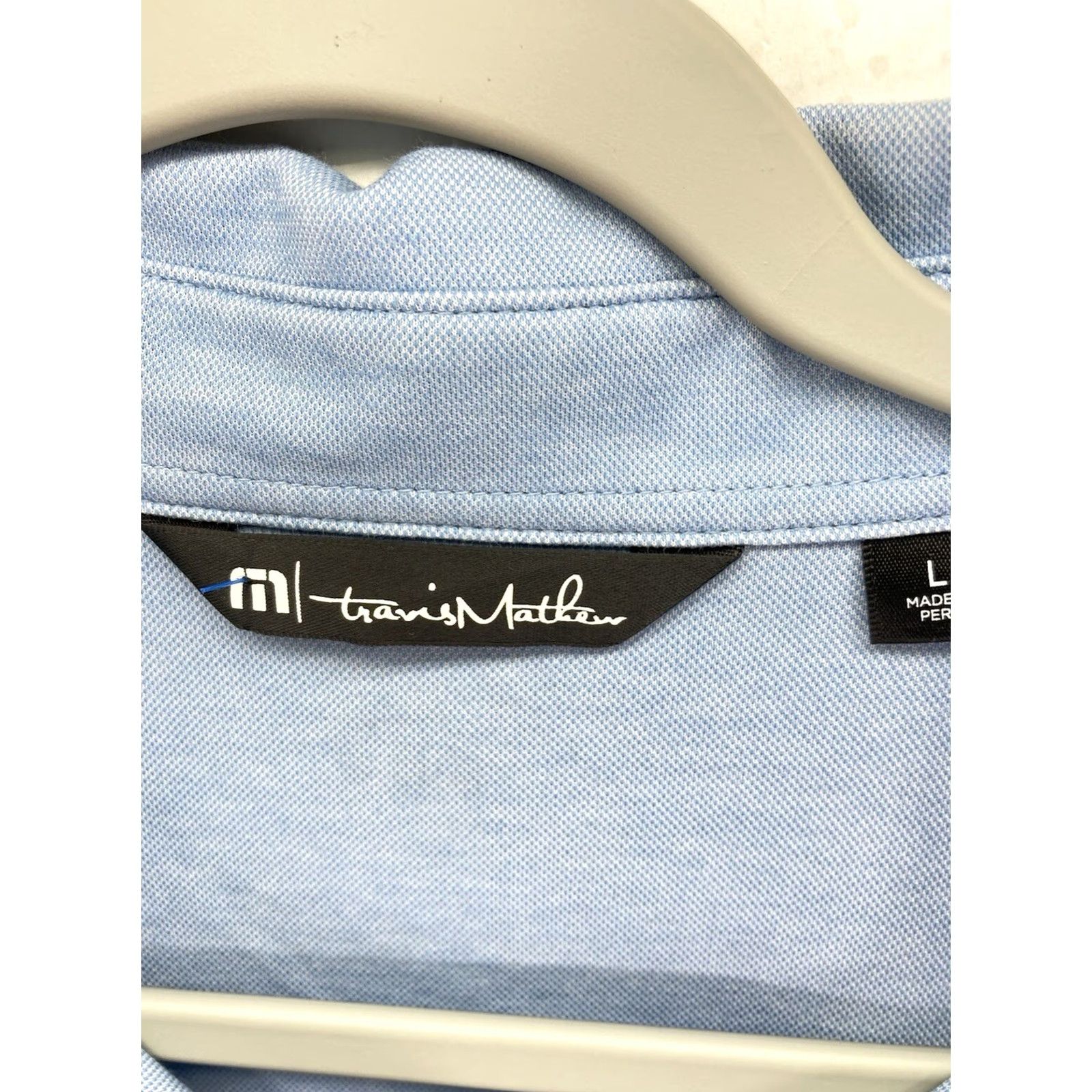 TravisMathew VINTAGE Travis Mathew Polo Golf Shirt Men Size Large Blue Pullover Short Sleeve Casual Slim Fit Size US L / EU 52-54 / 3 - 5 Thumbnail