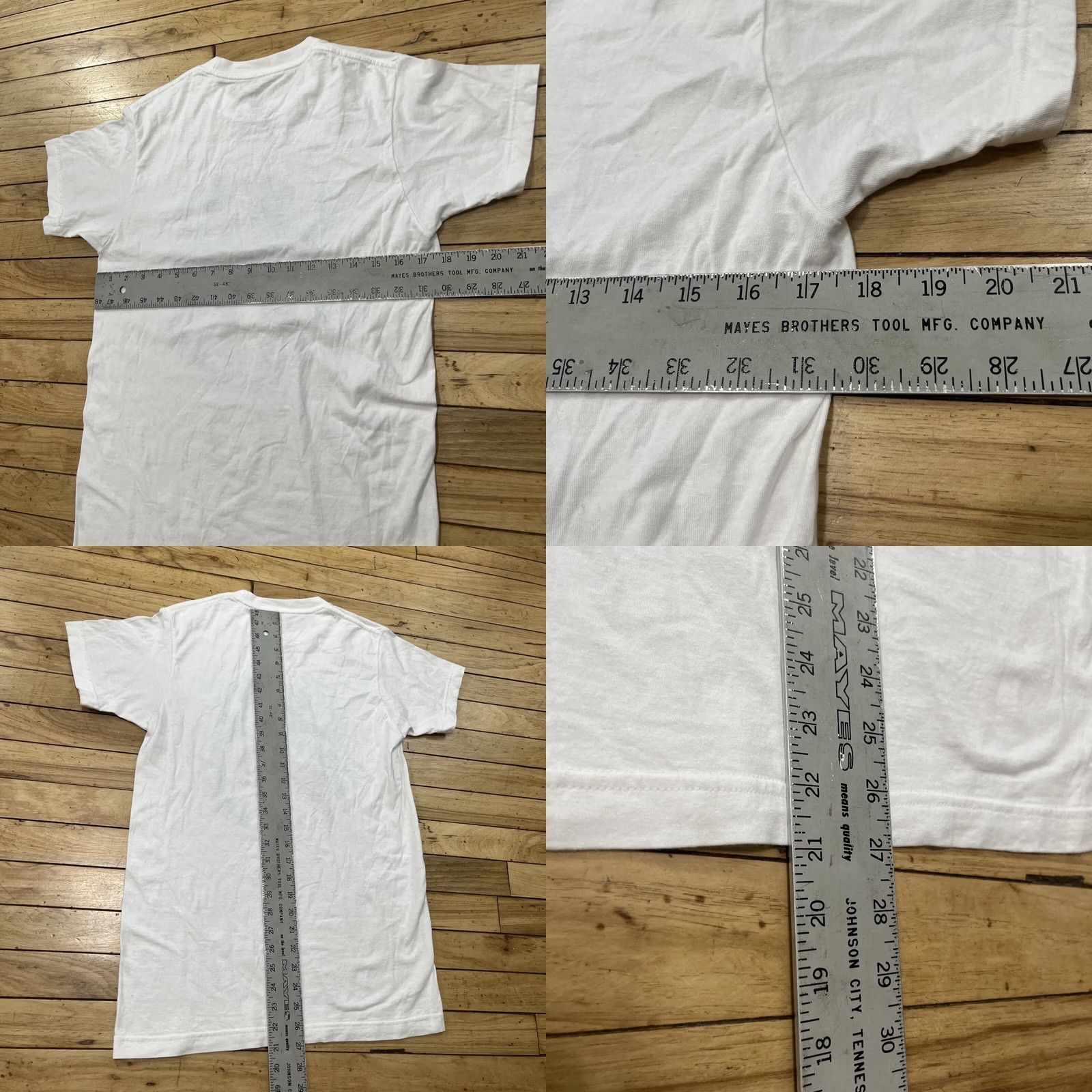 Vintage DEMON SLAYER MUGEN TRAIN Shirt Men M White Anime Graphic Tee Size US M / EU 48-50 / 2 - 8 Thumbnail