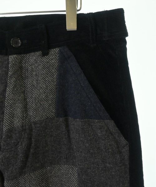 Comme des Garcons SHIRT Cropped Pants Patchwork Chino Cotton Black Size US 34 / EU 50 - 4 Thumbnail
