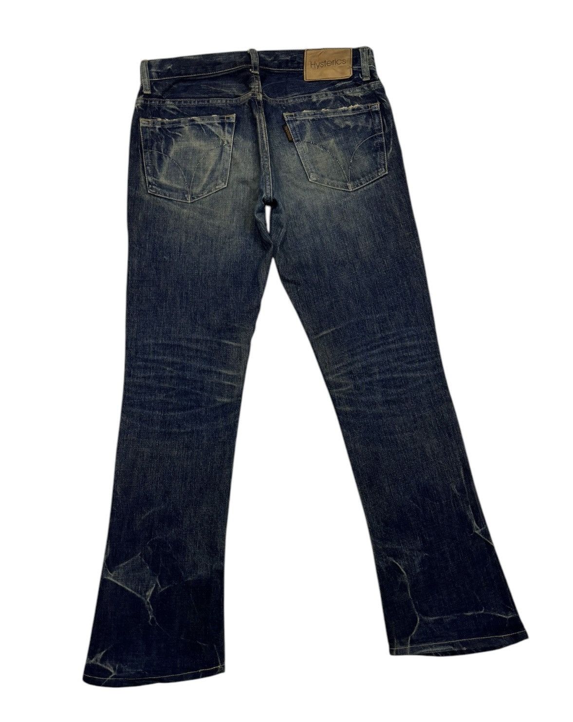 Hysteric Glamour × Vintage HYSTERIC GLAMOUR BOOTCUT DENIM JEANS Size 31" - 4 Thumbnail
