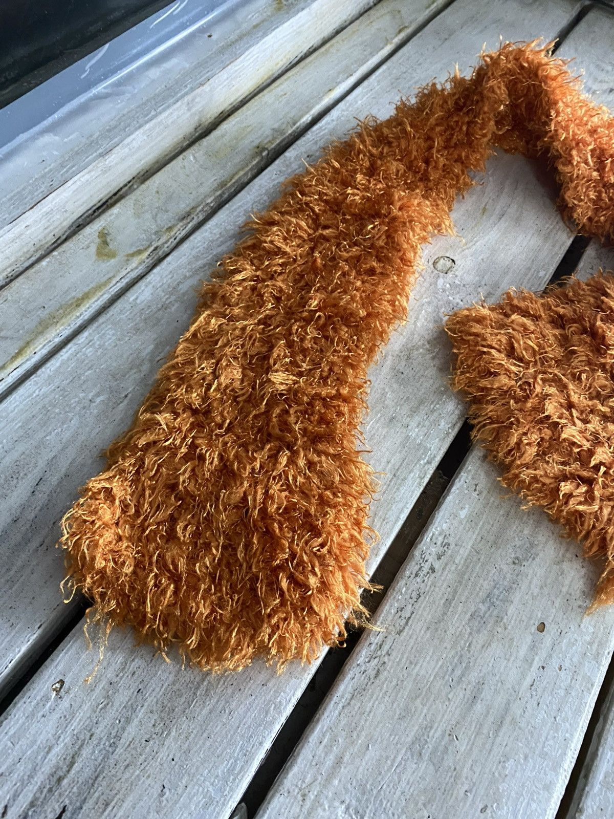 Japanese Brand × Vintage japanese fuzzy mohair scarf vintage y2k Size ONE SIZE - 2 Thumbnail