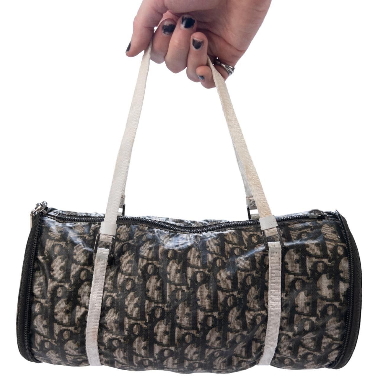 Dior Vintage Dior Zip Out Monogram Hand Bag Size ONE SIZE - 6 Thumbnail