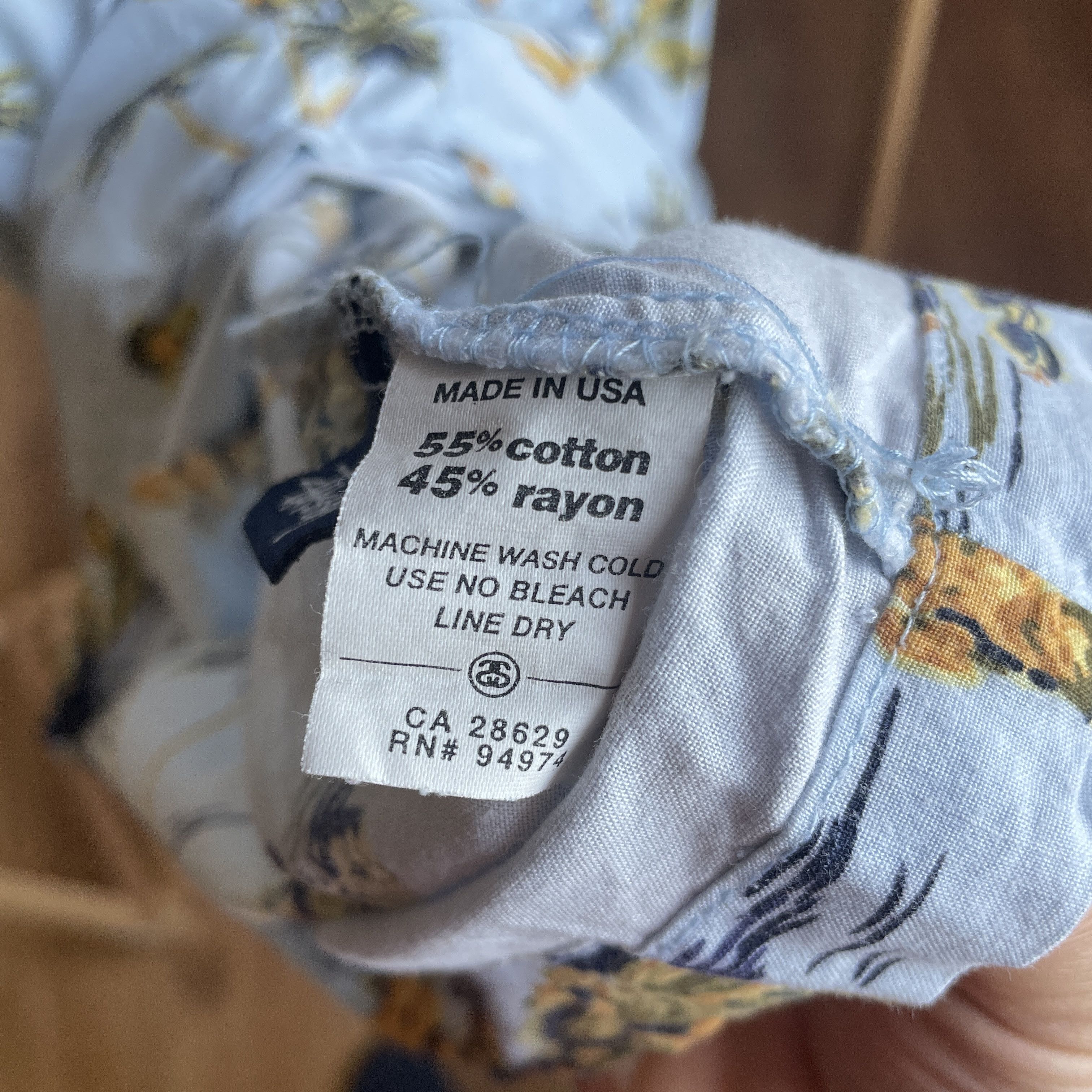 Stussy Stussy Vintage Y2K Made in USA Hawaiian Shirt Size M Size US M / EU 48-50 / 2 - 10 Thumbnail