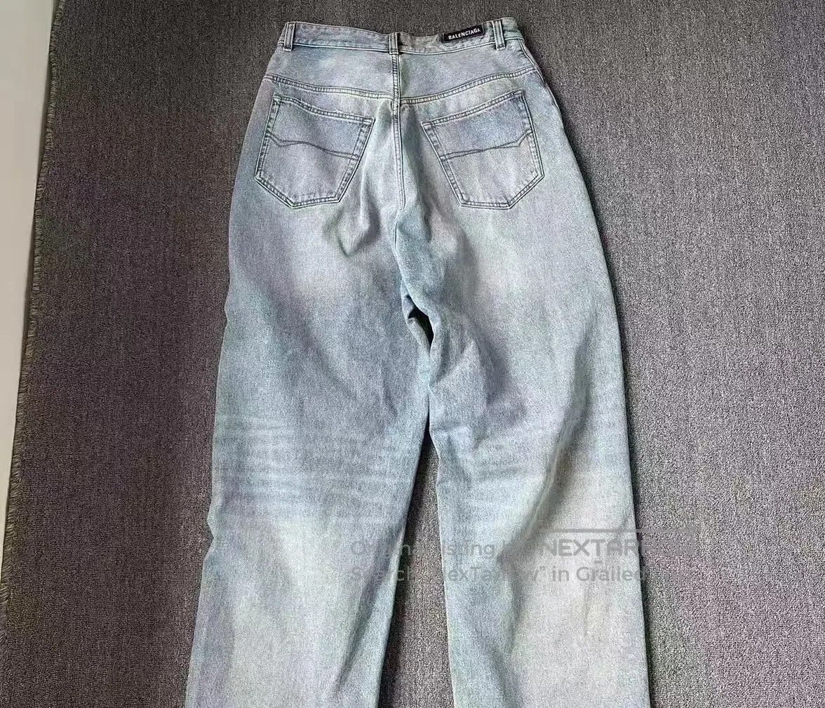 Balenciaga Balenciaga FW22 High-Waist Baggy Jeans. Size US 38 / EU 54 - 2 Thumbnail