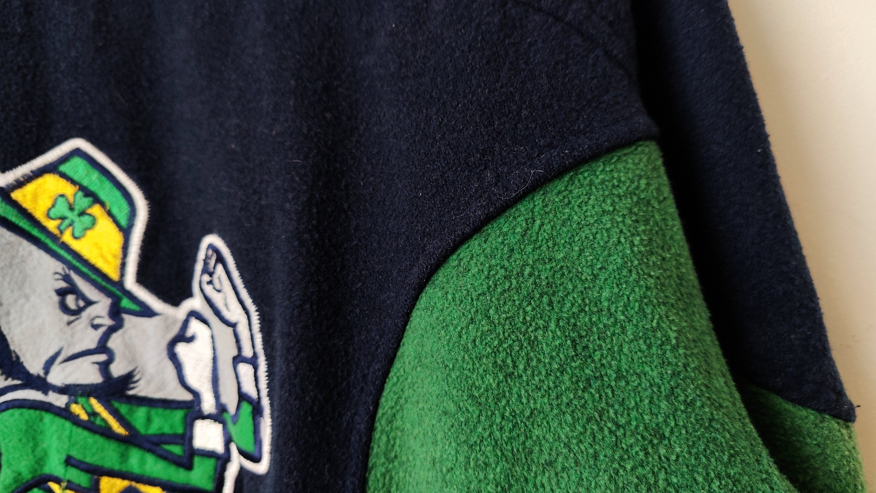 NCAA × Vintage Notre Dame Fighting Irish CMP Vintage 90s Varsity Jacket Size US L / EU 52-54 / 3 - 4 Thumbnail