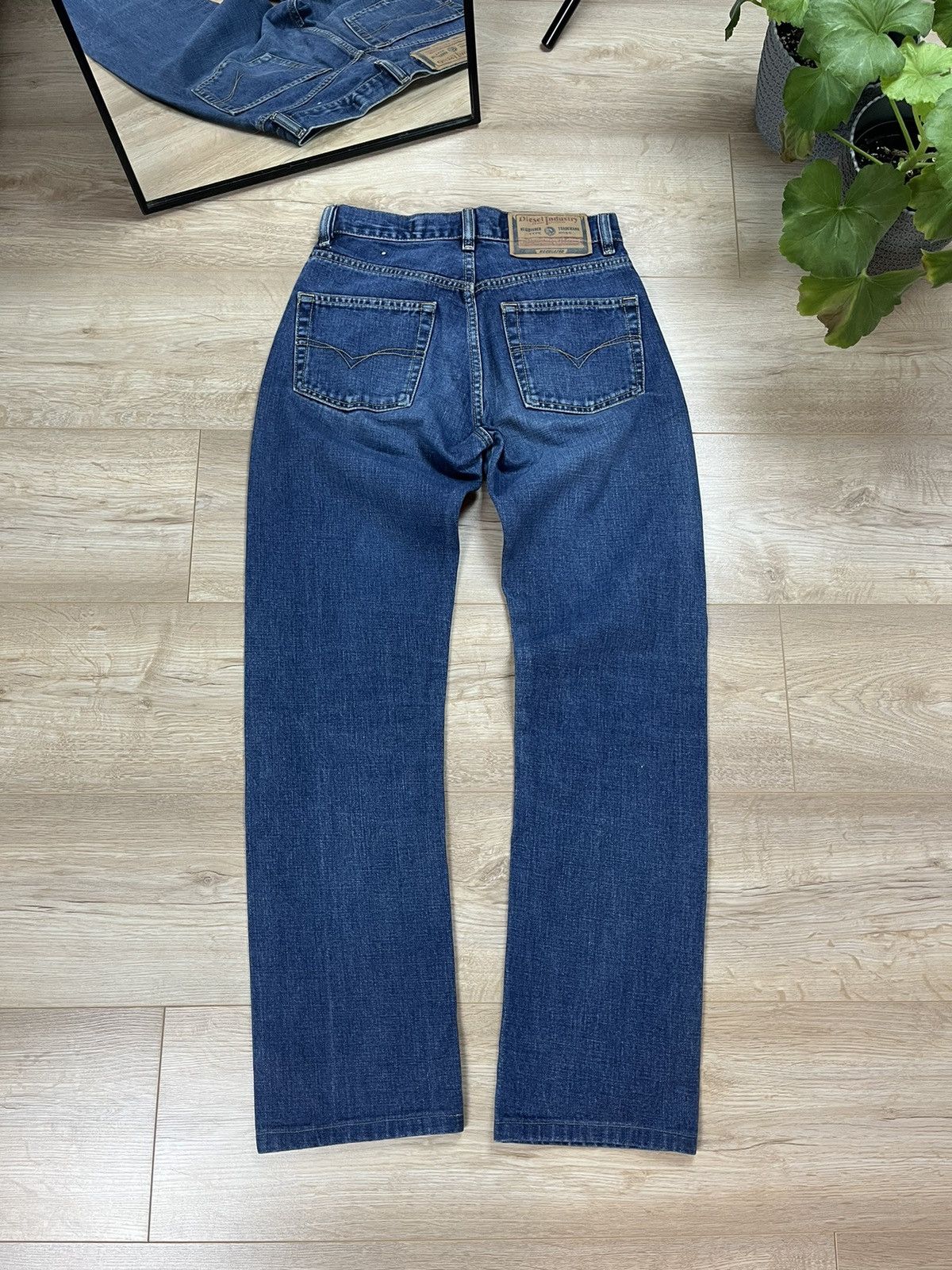 Diesel × Vintage Vintage Diesel Italy Jeans Pants Regular Fit 26 Size US 26 / EU 42 - 5 Thumbnail