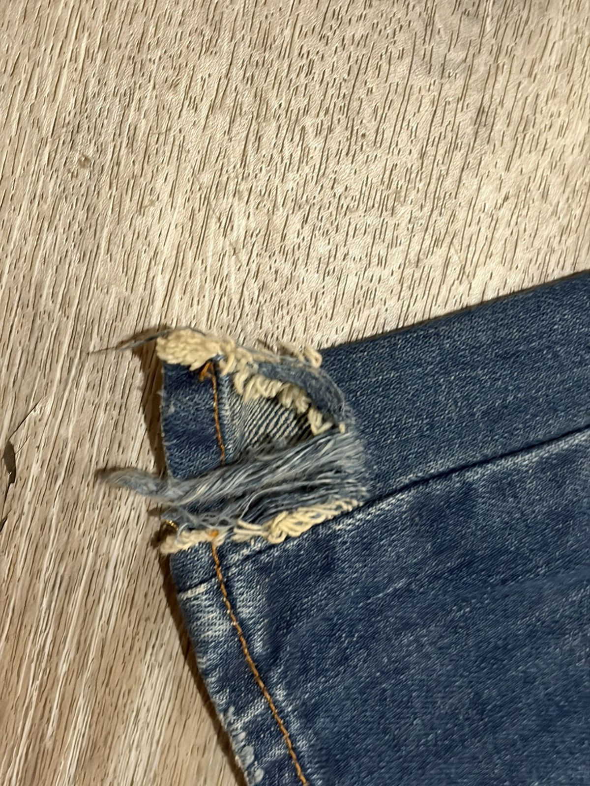 Abercrombie & Fitch Abercrombie & Fitch Jeans Bootcut Distressed Denim 1892 Size US 36 / EU 52 - 6 Thumbnail