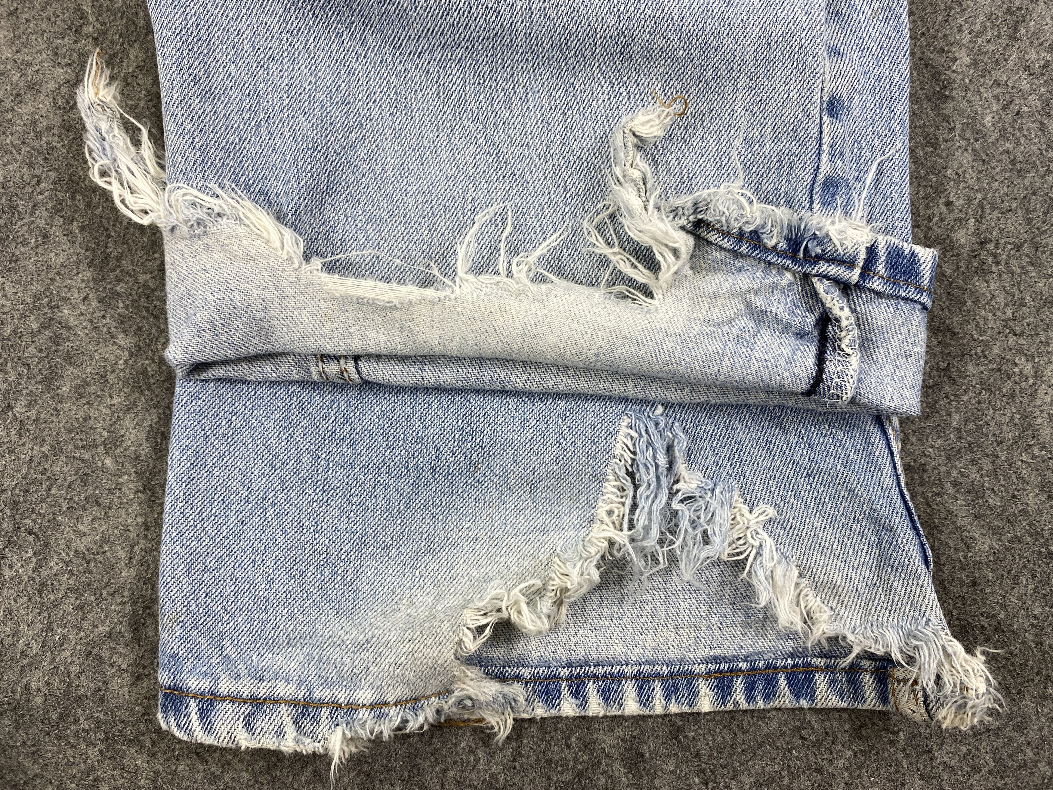 Levi's Light Blue Wash Vintage Levi's 505 36x28.5 Denim -JN1769 Size US 36 / EU 52 - 11 Thumbnail