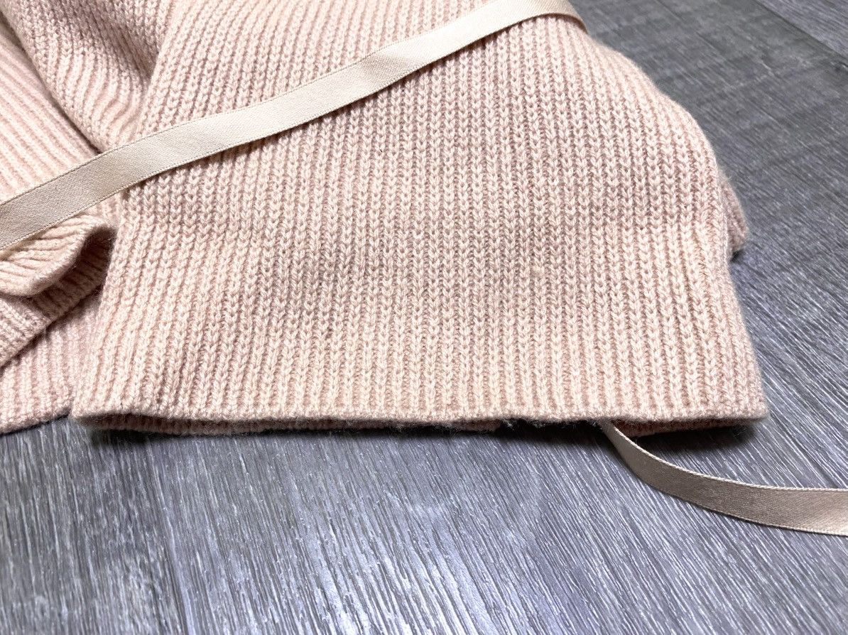 Helmut Lang Women’s Archival Helmut Lang Oversized Beige Bondage Sweater Size L / US 10 / IT 46 - 11 Thumbnail