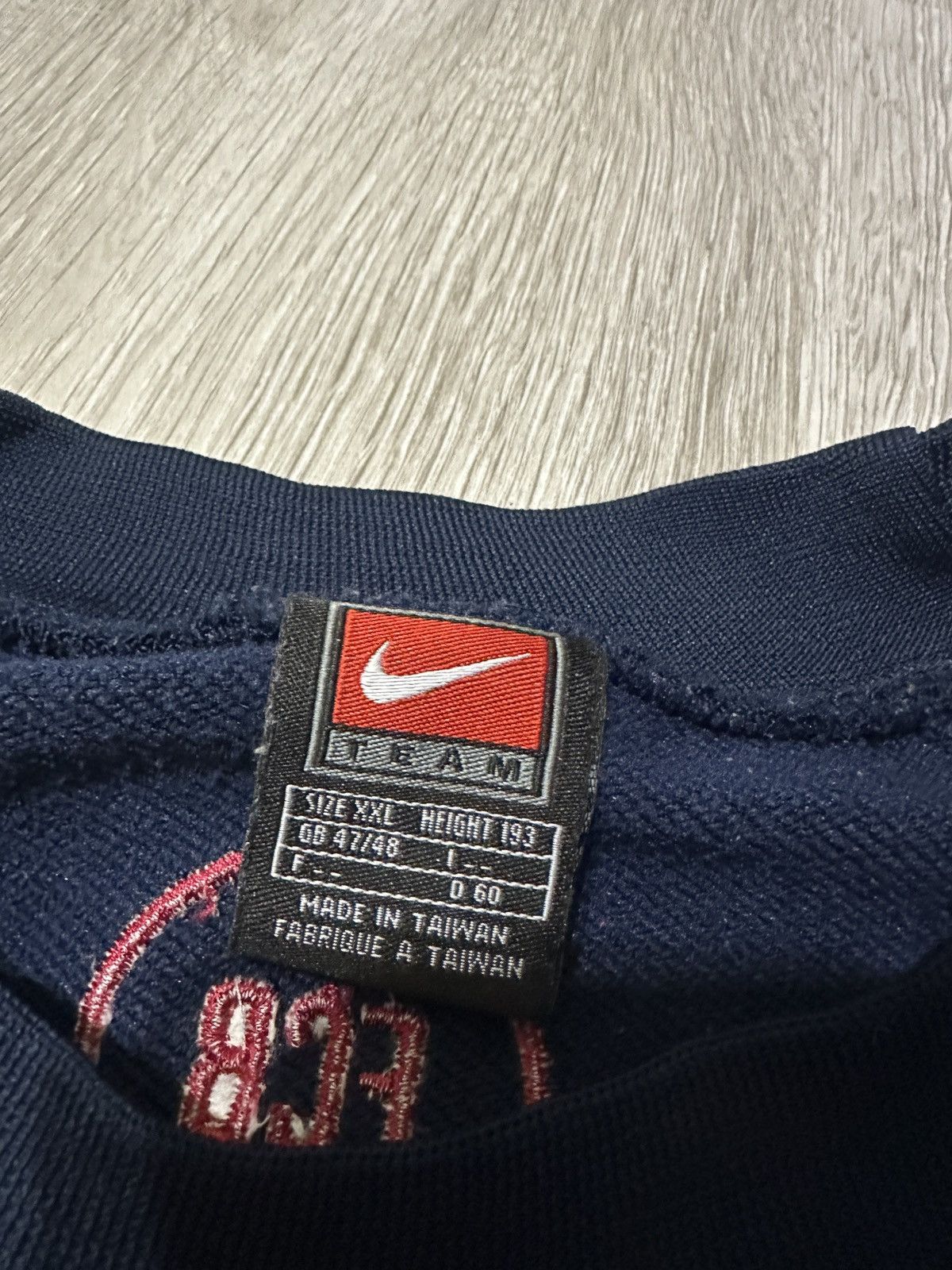 Nike Vintage 90's Nike Barcelona Blue Football Sweatshirt Soccer Size US XXL / EU 58 / 5 - 5 Thumbnail