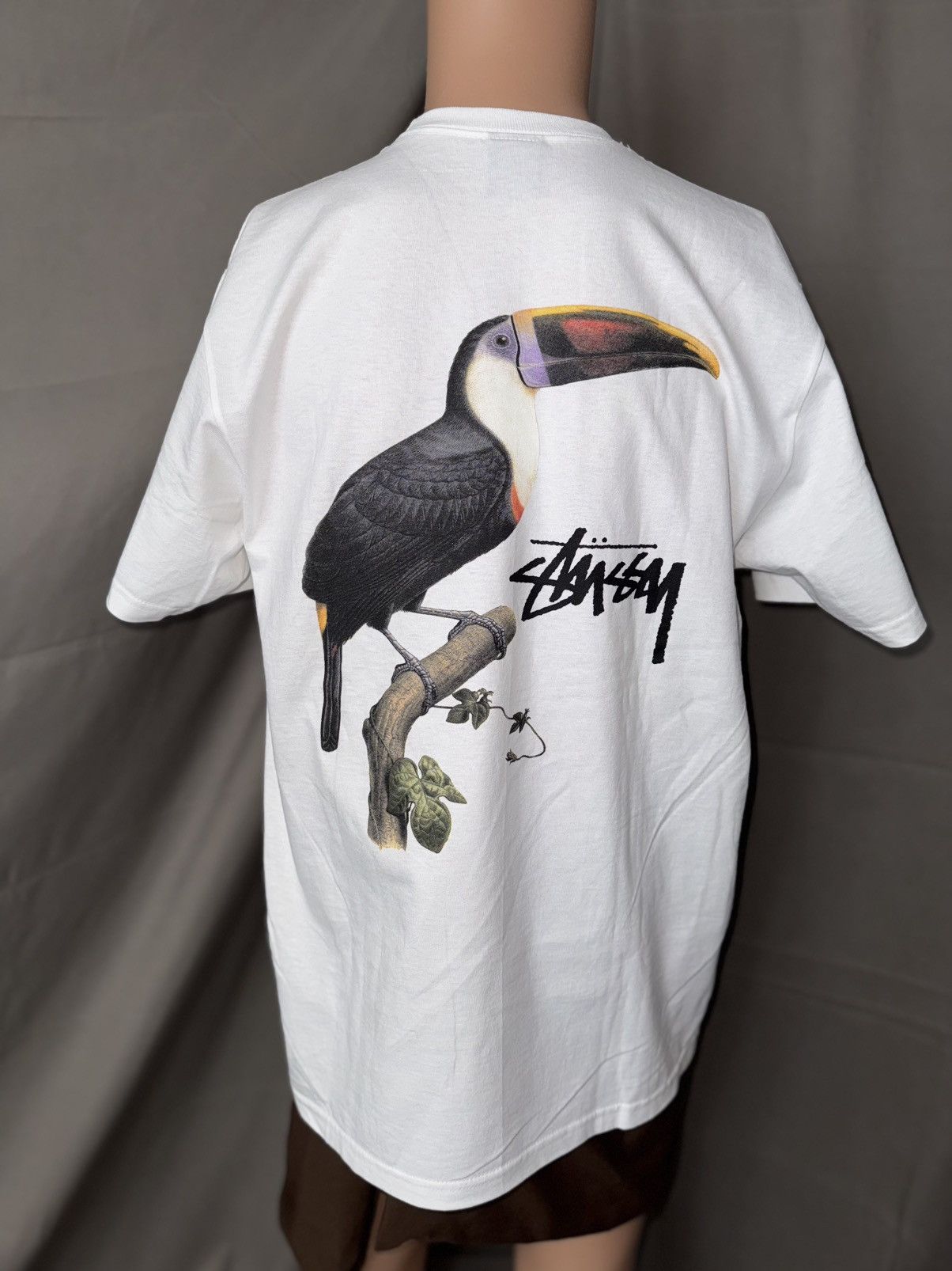 Stussy Stussy White Toucan T Shirt Size Medium Size US M / EU 48-50 / 2 - 5 Thumbnail