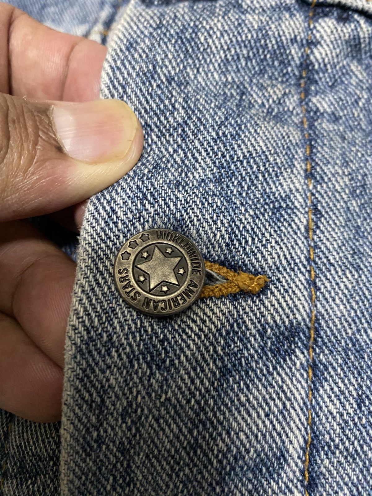 Levi's Vintage Clothing Vintage 90s Levi's Denim Buffalo Check Jacket Size US M / EU 48-50 / 2 - 6 Thumbnail