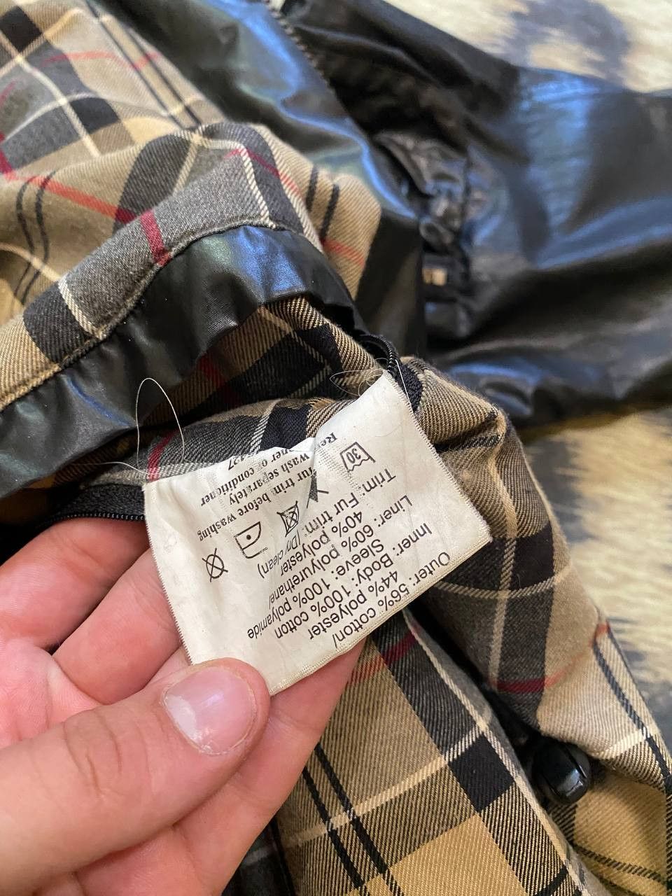 Barbour vintage black jacket luxury Barbour Streetwear Y2K Size US L / EU 52-54 / 3 - 4 Thumbnail