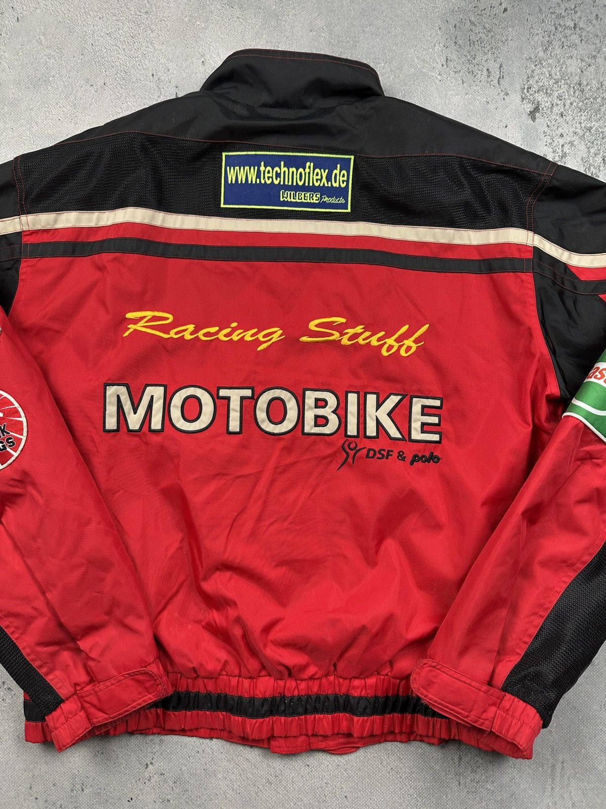 Formula 1 Vintage High Speed Racing Motobike Jacket Y2K Motor Sport Size US XL / EU 56 / 4 - 11 Thumbnail