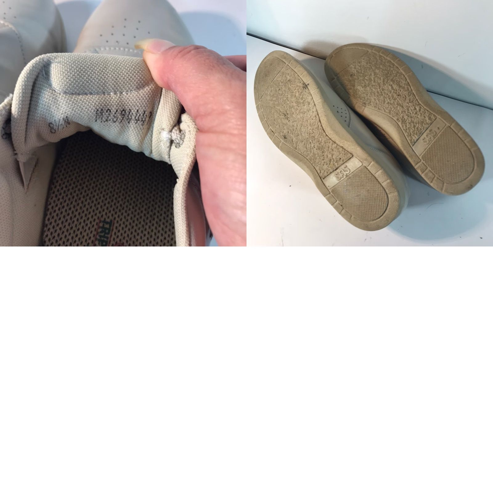 SAS VINTAGE SAS Tripad Comfort Women's Sneakers Casual Low Top Beige Leather Size 8.5N USA Size US 9 / IT 39 - 8 Thumbnail