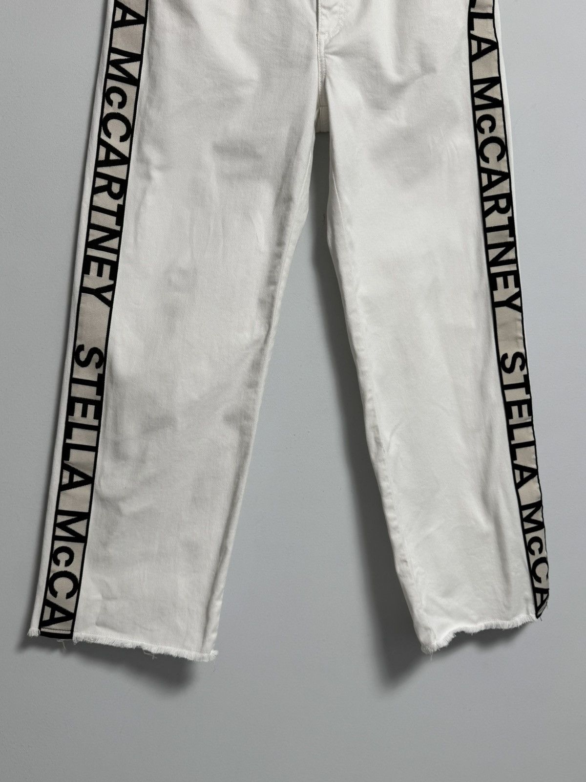 Stella McCartney Stella McCartney Mid-Rise Straight Leg Jeans Size 29 Size 29" - 3 Thumbnail