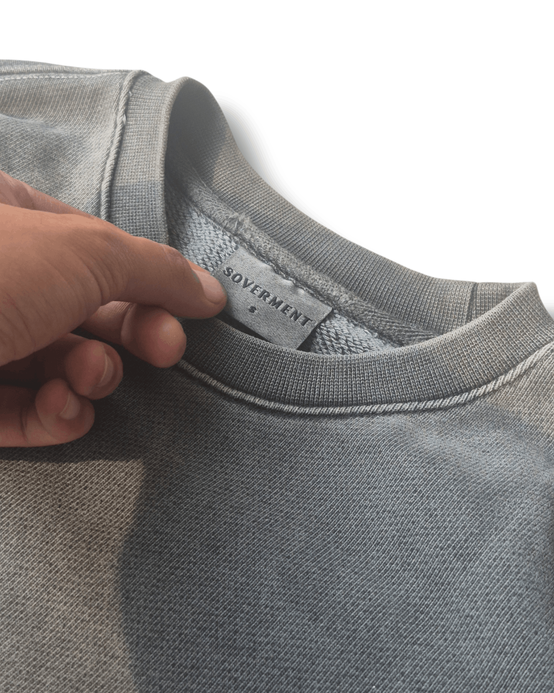 MUSINSA Faded 980g Ultra Pigment Sweatshirt Soverment Washed Size US XL / EU 56 / 4 - 6 Thumbnail