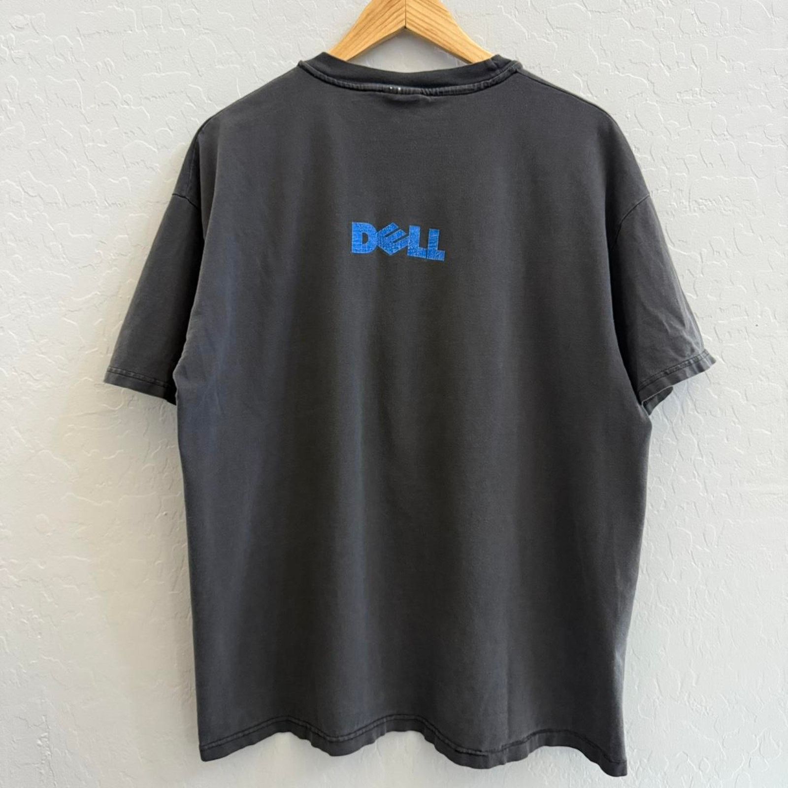 Hanes Vintage 00s Dell Computers Promo Tee Size US XL / EU 56 / 4 - 3 Thumbnail