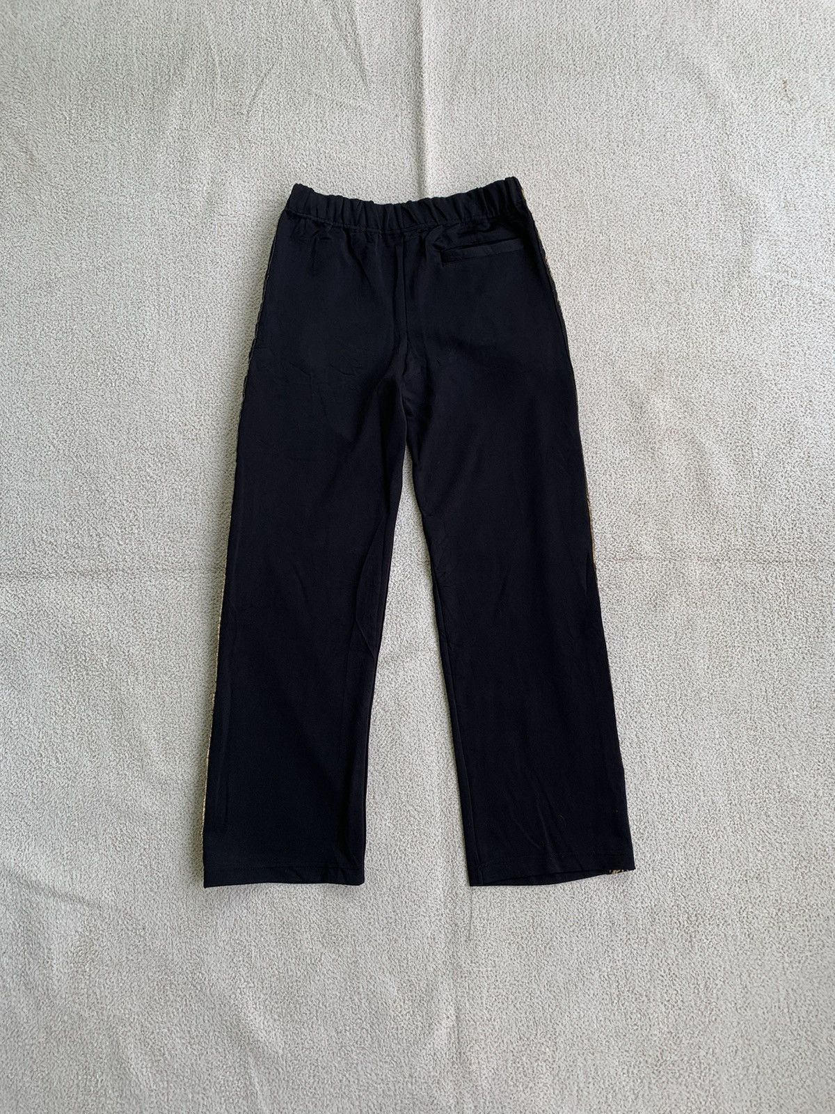 If Six Was Nine × Japanese Brand × Le Grande Bleu (L.G.B.) Drestrip Far Las Black Trackpants Size US 30 / EU 46 - 2 Thumbnail