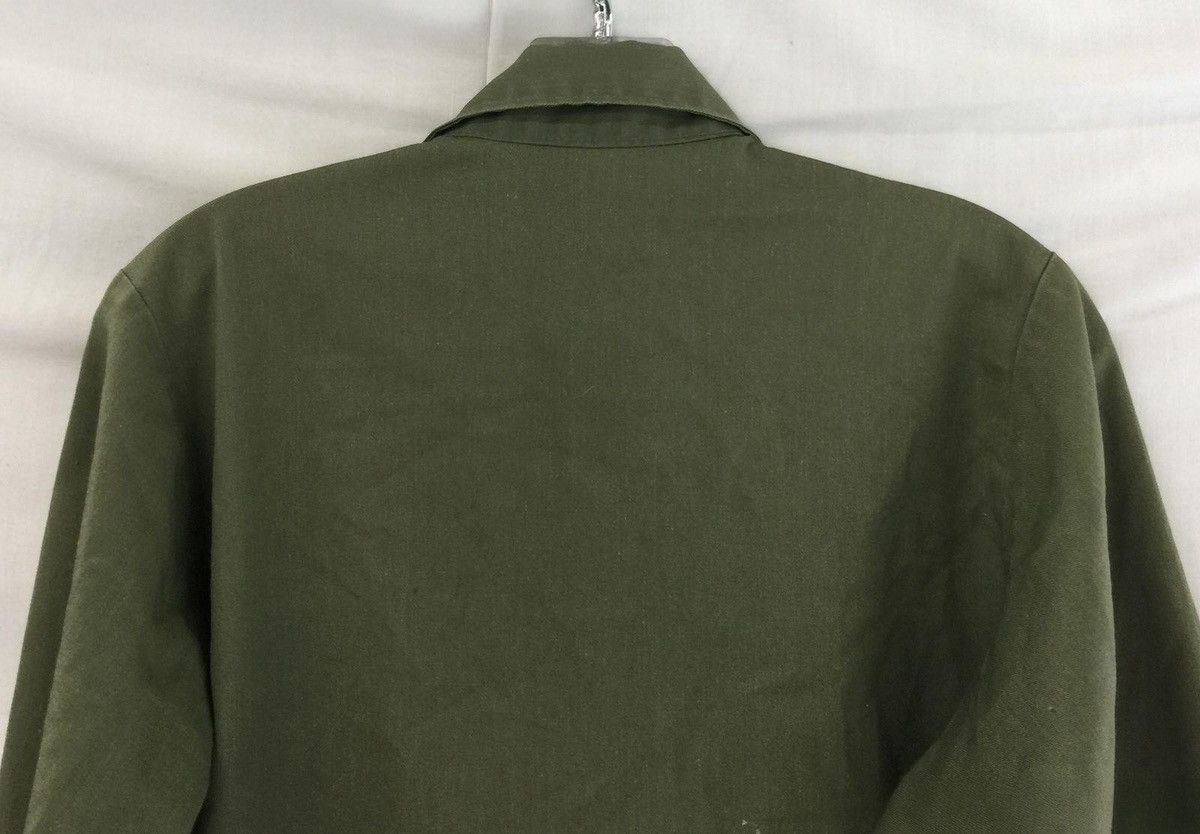 Vintage US Army Military Green Button Up Long Sleeve Pocket Shirt Size US S / EU 44-46 / 1 - 4 Thumbnail