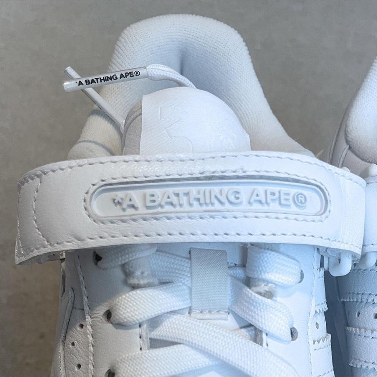Adidas × Bape 1 of 100 BAPE x adidas Forum Triple White Size US 5.5 / EU 38 - 3 Thumbnail