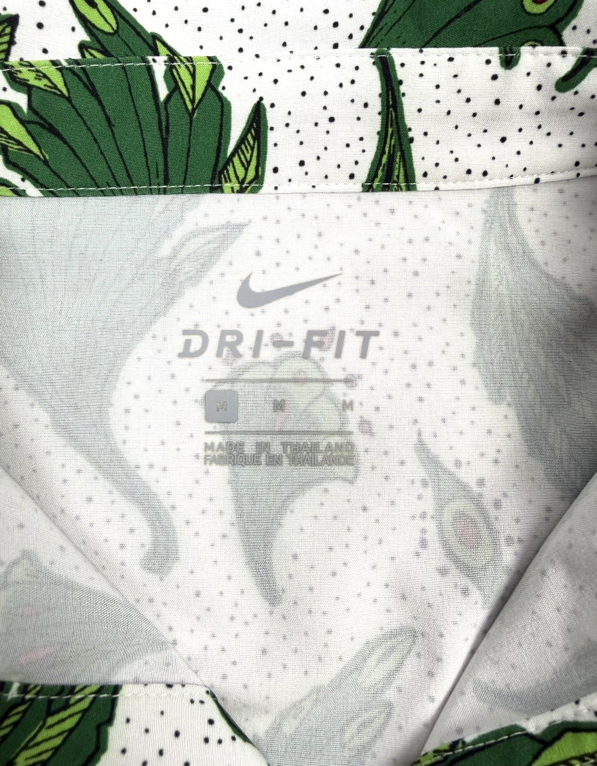Nike RARE Nike Nigeria Naija Woven Skate Button Shirt Y2K Vintage Size US M / EU 48-50 / 2 - 15 Thumbnail