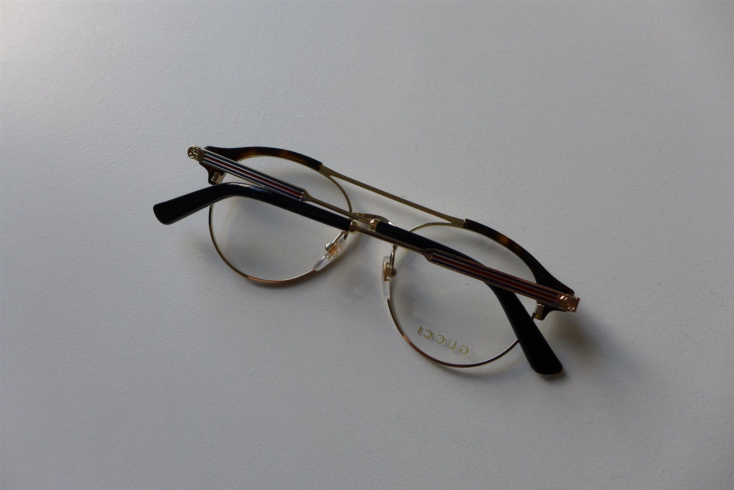 Gucci Gucci GG02890 Optical Glasses - Gold Metal & Havana Acetate. Size ONE SIZE - 3 Thumbnail