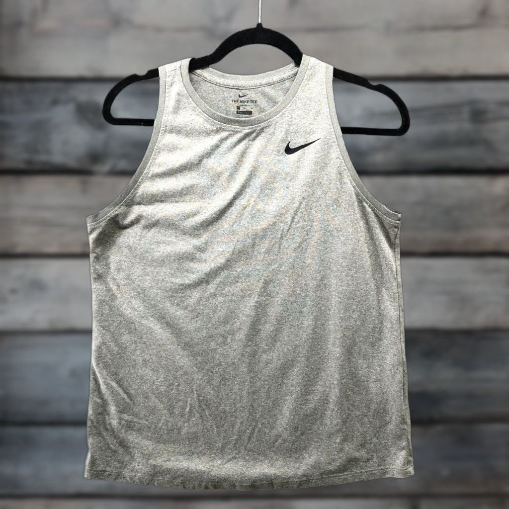 Nike Nike Legend Tank Top Womens M Gray Dri-Fit Active Athletic Size M / US 6-8 / IT 42-44 - 1 Thumbnail