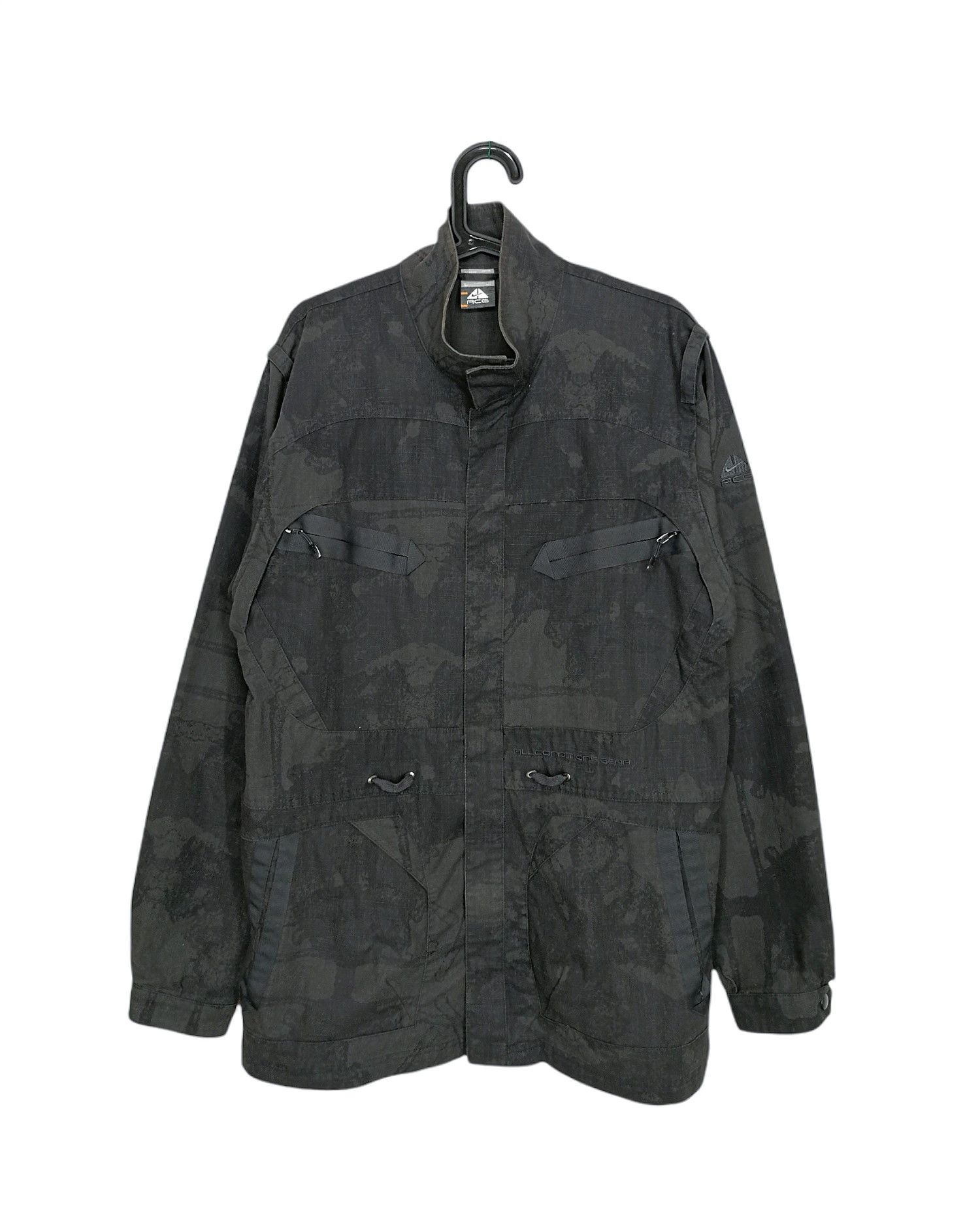 Nike ACG Nike Acg Jacket Camo Black & Grey Geometric Size US L / EU 52-54 / 3 - 8 Thumbnail