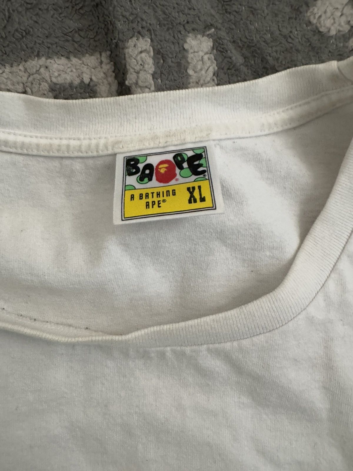 Bape bape baby milo t shirt Size US XL / EU 56 / 4 - 2 Thumbnail